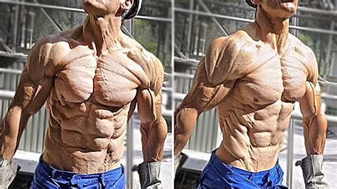 The Most Shredded Man In The Universe 😬 Helmut Strebl Training Youtube