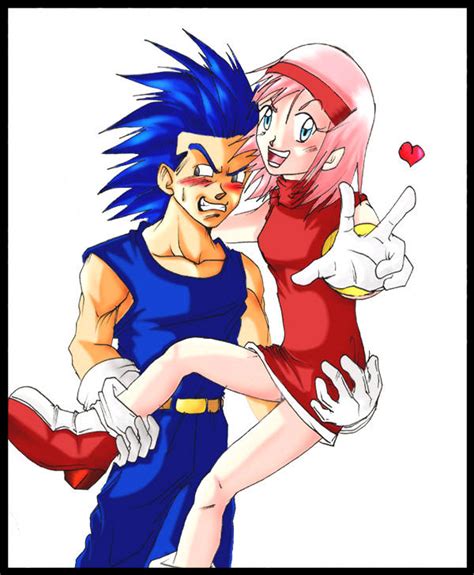 Human Amy Rose And Sonic By Sonamy Fans On Deviantart