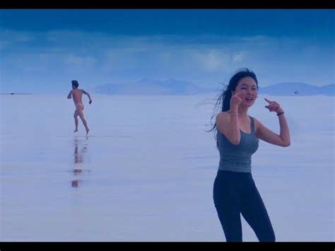 Running Naked On The Bolivian Salt Flats Salar De Uyuni YouTube