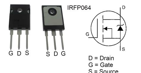 Irfp064 Power Mosfet Pinout Specification And Descriptions