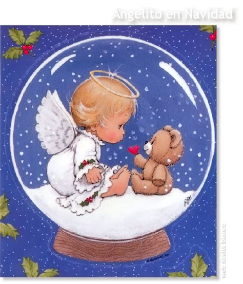Angel De Navidad Ruth Morehead Christmas Cards Tarjetas De Navidad