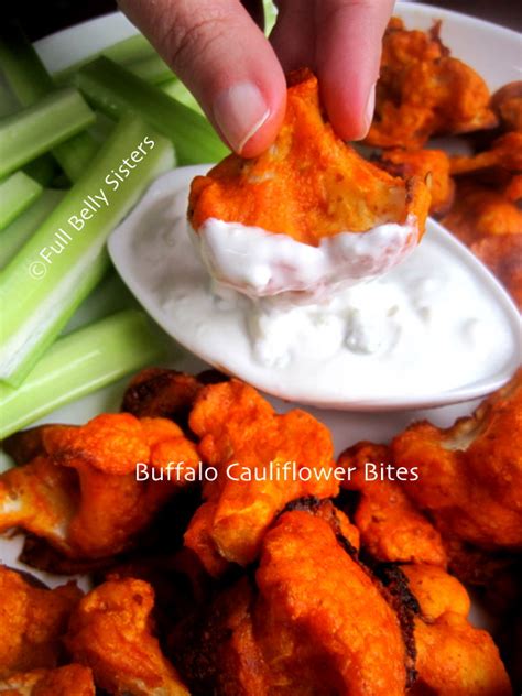 Buffalo Cauliflower Bites W Yogurt Gorgonzola Dip