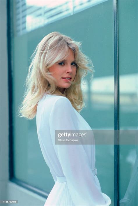 Portrait Of Canadian Actress Dorothy Stratten On The Set Of The Film