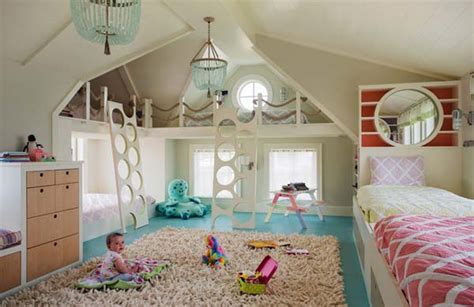 Even a small bedroom can accommodate two twin beds, while a larger one may offer space for beds, play areas or a desk. 21 Most Amazing Design Ideas For Four Kids Room ...