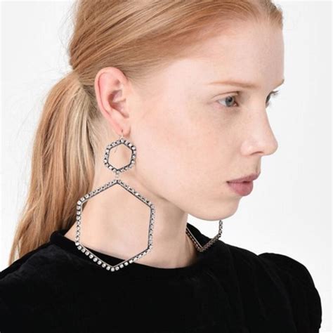 Meidi Large Drop Dangle Earrings Full Rhinestone Earring For Women