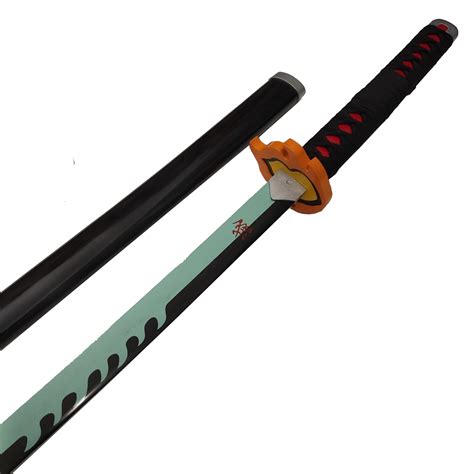 Kimetsu No Yaiba Tanjiro Kamado Blue Nichirin Katana Knives And Swords