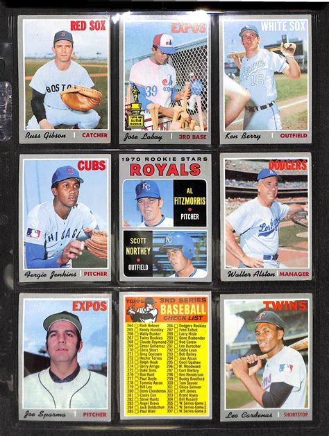 By the mangini collection · updated on saturday. Lot Detail - Lot of Approximately 650 Different 1970 Topps ...