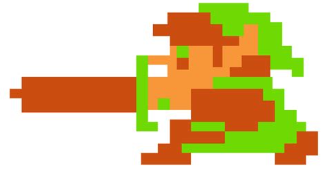 Link The Legend Of Zelda 8bit Full Hd By Racamo7 On Deviantart