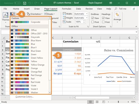 Excel Themes Customguide