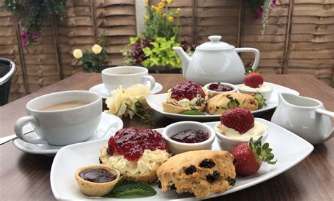 Cream Tea For Two Evergreen Cafe At Carpenders Park Garden Centre