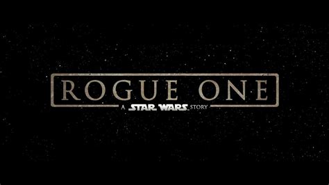 Star Wars Rogue One Logo Youtube