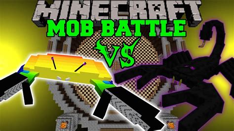 Giant Crab Vs Emperor Scorpion Minecraft Mod Showcase Mob Battle
