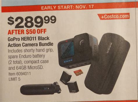 Behold. Costco holiday flyer : r/gopro