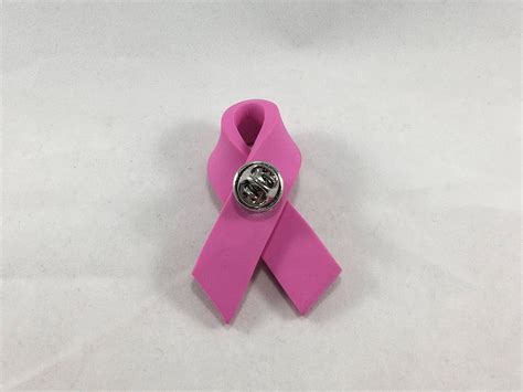 Cancer Ribbon Pin Breast Cancer Hope Handmade Etsy