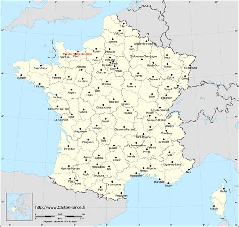 Carte de l'île de france île de france carte des villes, reliefs carte de paris : Carte de france ville | Arts et Voyages