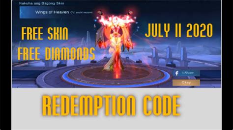Fill up the form requirements: Mobile Legends Diamond Redeem Code + Load Giveaway | Yukoo ...