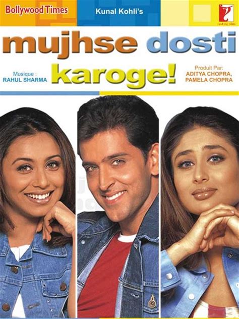 To download the movies,go to this link below www.movies counter.com. Affiche du film Mujhse Dosti Karoge! - Affiche 1 sur 1 ...