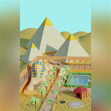 Artstation Egypt Pyramids