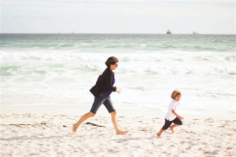 Free Stock Photo Of Beach Fun Mother And Child