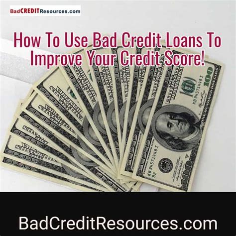 Moreover, we take into account your ability to repay the loan balance responsibly and not your credit scores or how much of valuables you can pledge to guarantee the personal loans for people with poor credit. Improving Your Credit with Bad Credit Unsecured Loans