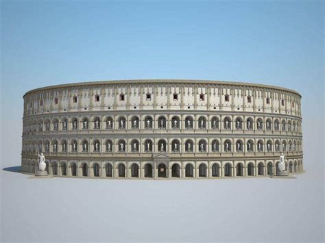 Colosseum 3d Model Colosseum Rome Tickets