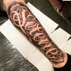 Create text graphics with tattoo fonts. Letter shading | Tattoos for guys, Leg tattoos, Name tattoos