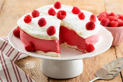 Raspberry Ice Cream Cake
