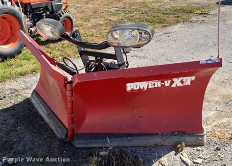 The Boss Power V Xt Snow Plow In Independence Mo Item Ef9988 Sold
