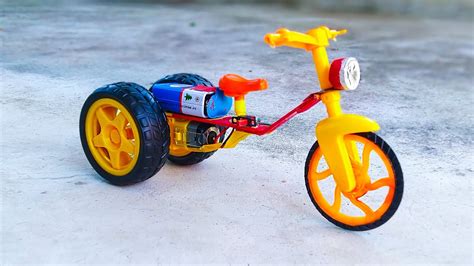 Motor Se Mini Toy Cycle Kaise Banate Hai Motor Se Gadi Banane Ka Easy