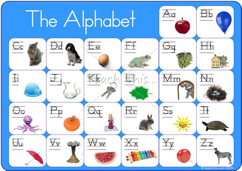6 Best Images Of Free Abc Chart Printable Printable Abc Chart With