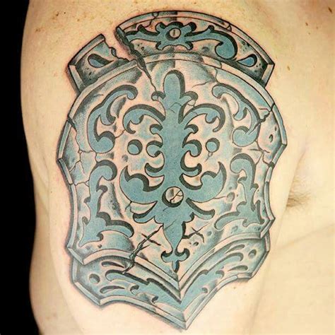 Are you looking to make a life statement with your next tattoo or piercing? John Collins & Sirvone Smith (1) (With images) | Shoulder armor tattoo, Tattoos, Shoulder armor