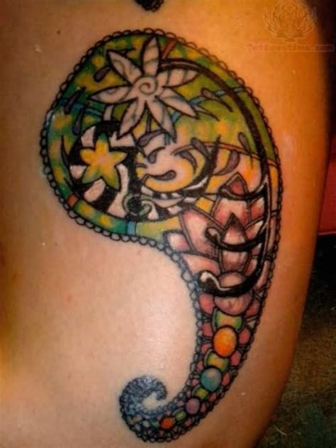 Paisley Pattern Tattoo Images And Designs