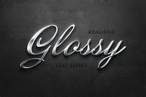 20 Best Metallic Photoshop Effects Metallic Text Textures Fonts