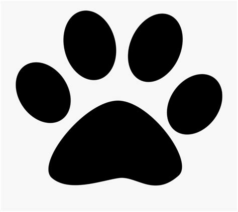 Transparent White Dog Paw Png Cat Paw Print Png