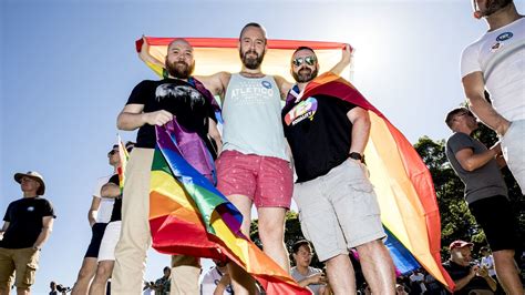 australians endorse same sex marriage ensuring parliament bill mpr news