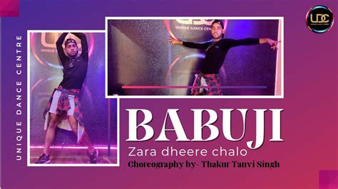 Babuji Zara Dheere Chalo Tanvi Singh Choreography Dance Cover