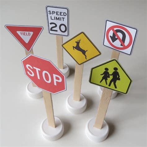 Printable Traffic Signs For Kids Doodles And Jots Kids Doodles