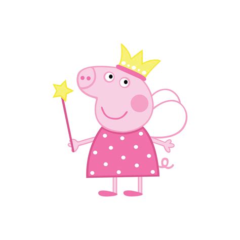 Peppa Pig 1 Princess Pink Fairy Tutu Crown Peppapig Etsy
