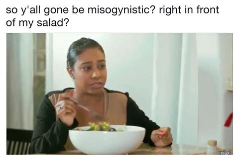 right in front of my salad meme template