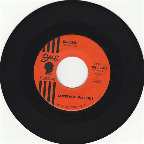 popsike.com - NORTHERN SOUL 45 RPM - LOVELACE WATKINS ON SUE RECORDS