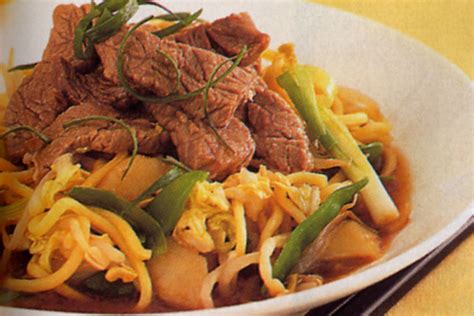 Beef Sukiyaki Steamed Recipes