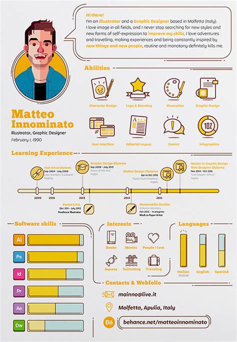 How to write a designer resume that'll keep getting you invited to interviews. 50 Simple & Creative Resume (CV) Design Ideas / Examples ...
