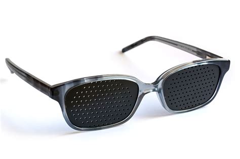The Eyebody Pinhole Glasses Grey Frame Eyebody