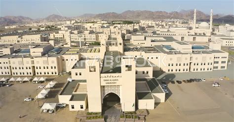 Aerial Photography Of Umm Al Qura University Makkah Al Mukarramah