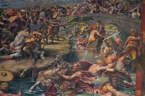 312the Battle Of The Milvian Bridge Detail Triumph Of Constantine