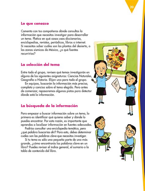 Español quinto grado de primaria. Español Quinto grado 2020-2021 - Página 39 de 177 - Libros ...