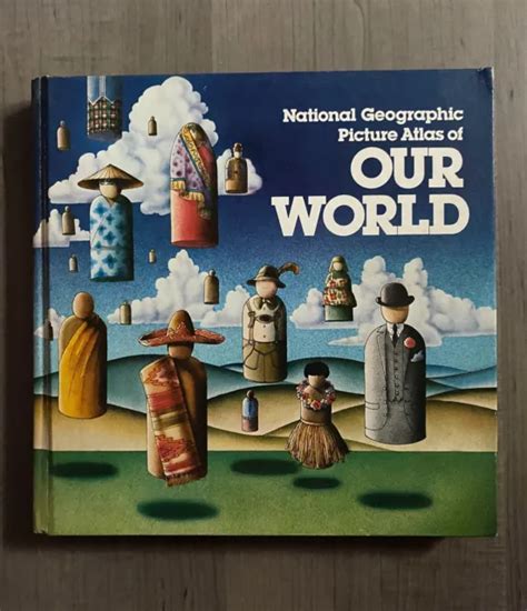 1979 National Geographic Picture Atlas Of Our World Hardcover Plus