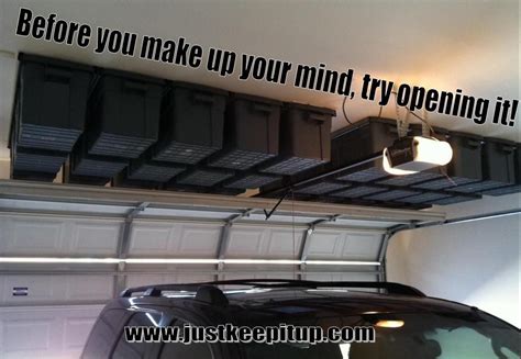 These seven diy garage storage solutions could be just what you need to make your garage work smarter, no matter how if floor space in your garage is at a premium, overhead storage may be just the ticket! Keep Track Storage Solutions specializes in overhead ...