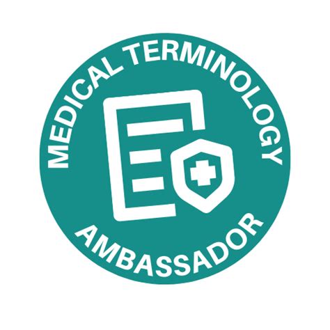 Medical Terminology Ambassadors The Force For Health® Network