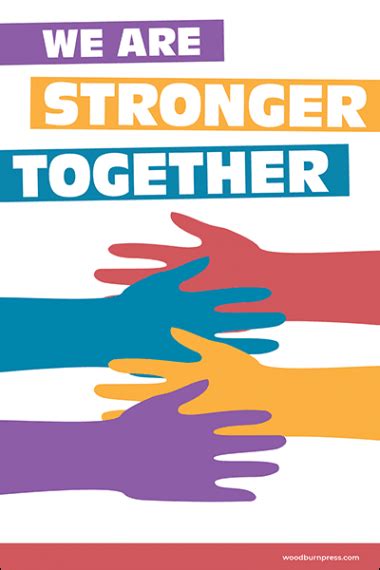 We Are Stronger Together Poster